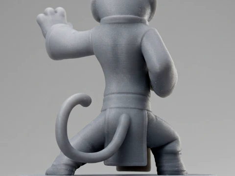 Kung Fu Panda 3D Printable 3D Print Model