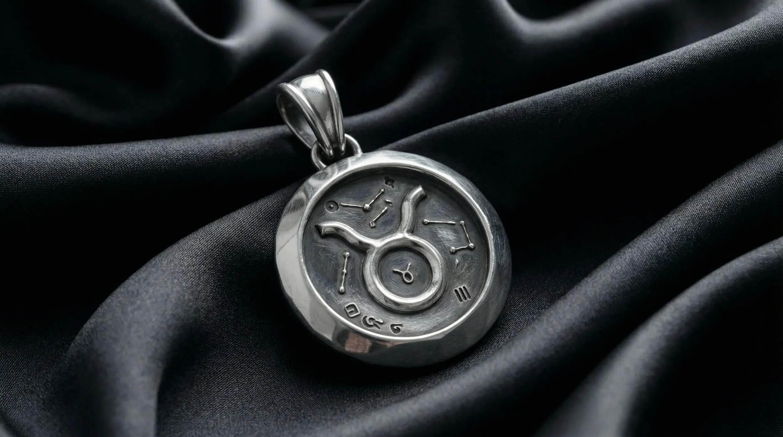 Taurus Faceted Zodiac Medallion Pendant 3D Print Model .c4d .max .obj .3ds .fbx .stl .blend 