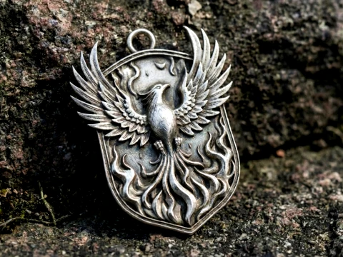Fenix Flame Rise Pendant 3D Принт Модель