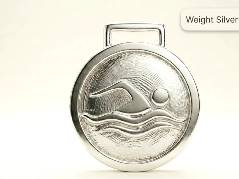Swimming Aquatic Motion Circle 3D Print Model