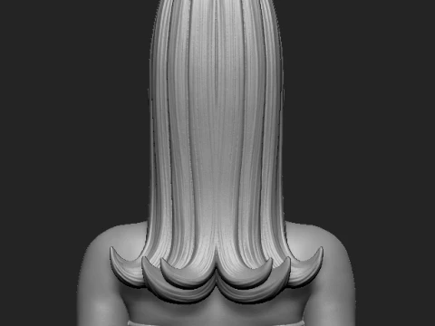 Ariana Grande 3D Printable Bust 3D Print Model