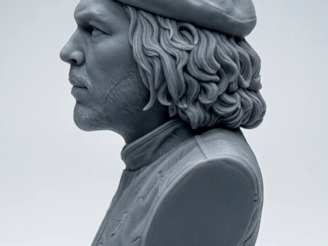 Ernesto Che Guevara 3D Printable Bust 3D Print Model
