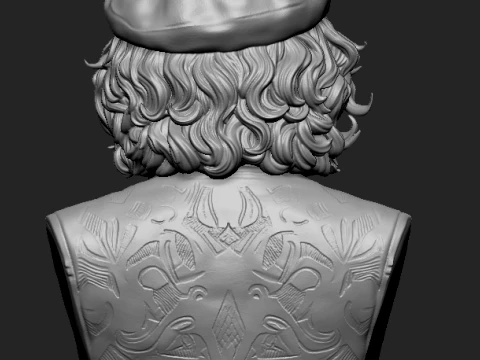 Ernesto Che Guevara 3D Printable Bust 3D Print Model