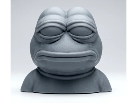 Pepe the Frog 3D Printable Bust 3D Print Model