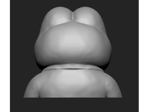 Pepe the Frog 3D Printable Bust 3D Print Model