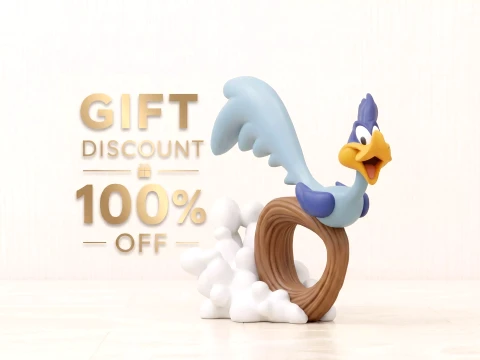 Road Runner 3D Print Model 3D Print Model