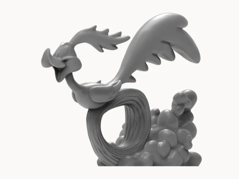 Road Runner 3D Print Model 3D Print Model