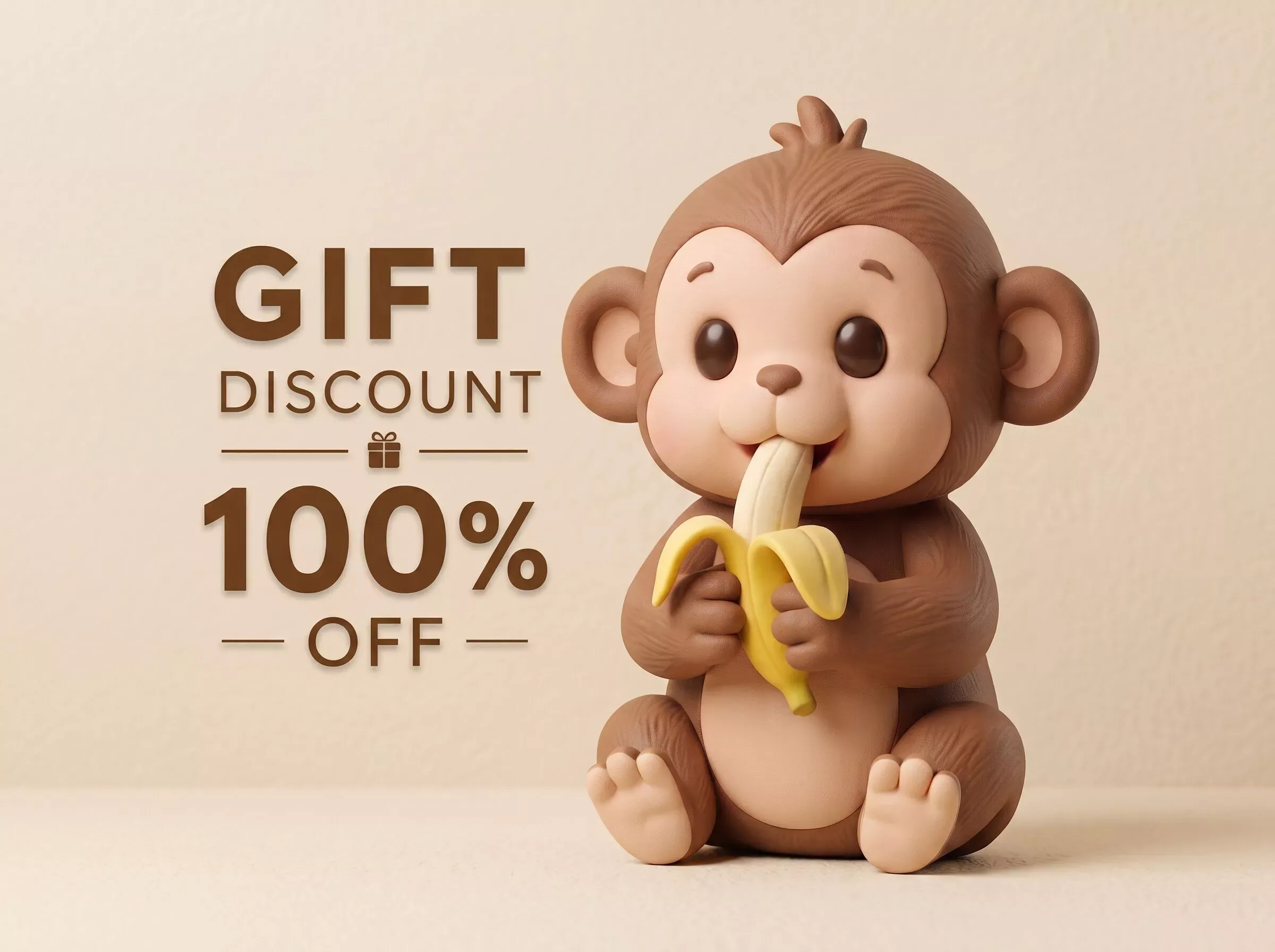 Monkey 3D Print Model 3D Print Model .c4d .max .obj .3ds .fbx .stl .blend 
