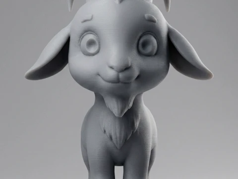 Goat 3D Print Model 3D Print Model