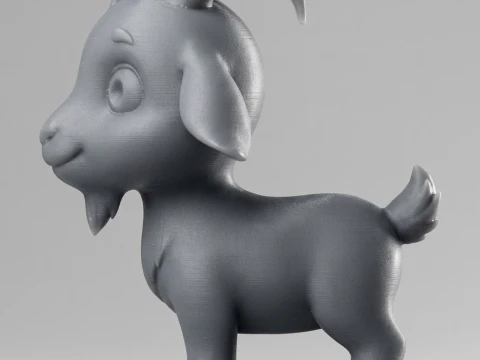 Goat 3D Print Model 3D Print Model
