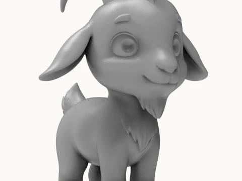 Goat 3D Print Model 3D Print Model