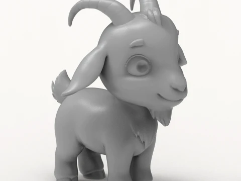 Goat 3D Print Model 3D Print Model