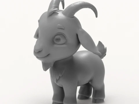 Goat 3D Print Model 3D Print Model