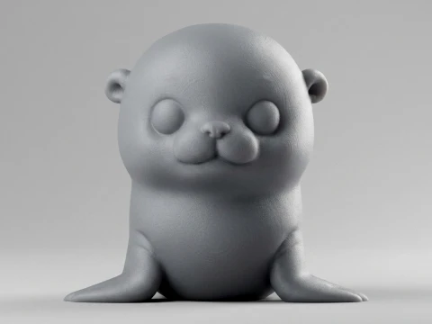 Seal 3D Print Model 3D Print Model