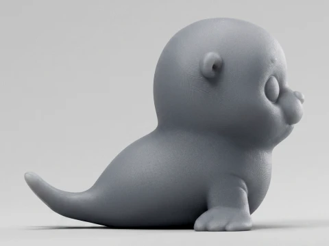 Seal 3D Print Model 3D Print Model