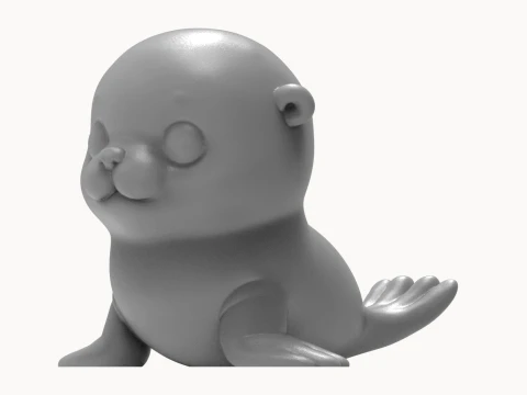 Seal 3D Print Model 3D Print Model