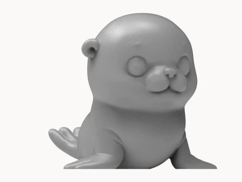 Seal 3D Print Model 3D Print Model