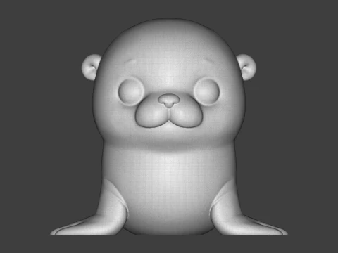 Seal 3D Print Model 3D Print Model