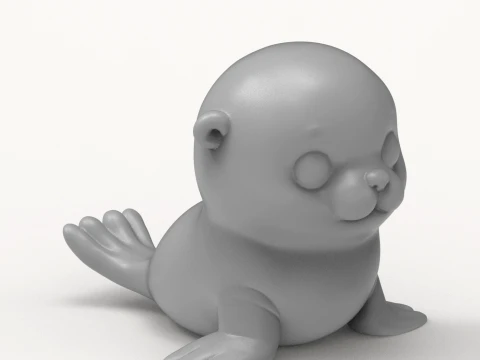 Seal 3D Print Model 3D Print Model