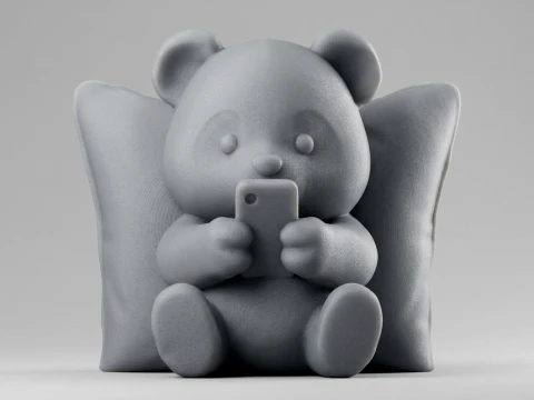 Panda 3D Print Model 3D Print Model