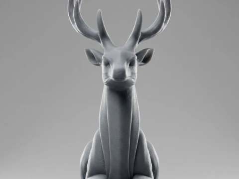 Deer 3D Print Model 3D Print Model