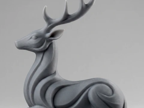 Deer 3D Print Model 3D Print Model