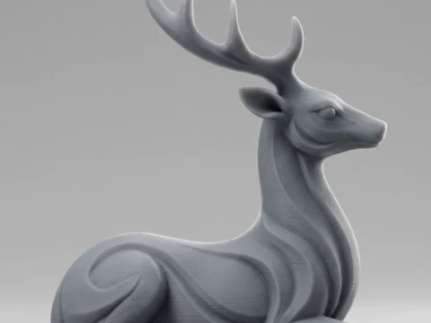 Deer 3D Print Model 3D Print Model