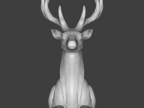 Deer 3D Print Model 3D Print Model