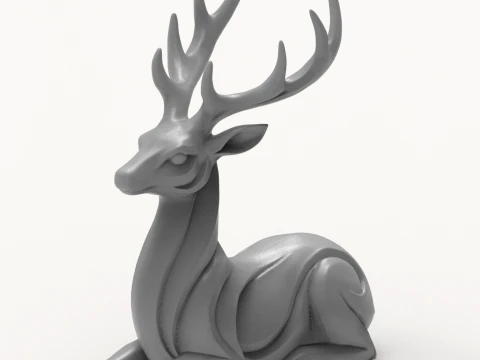 Deer 3D Print Model 3D Print Model