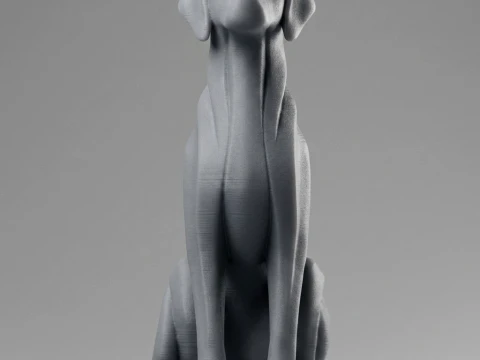 Dog 3D Print Model 3D Print Model