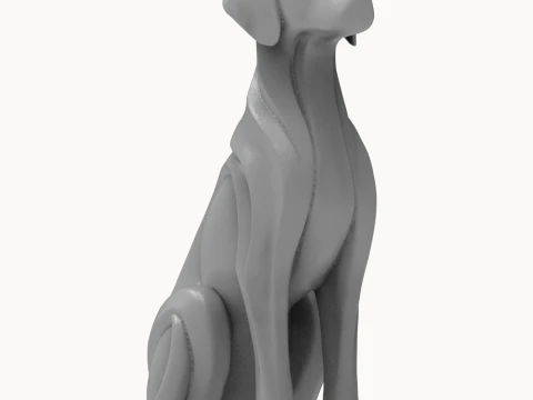 Dog 3D Print Model 3D Print Model