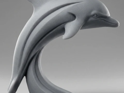 Dolphin 3D Print Model 3D Print Model