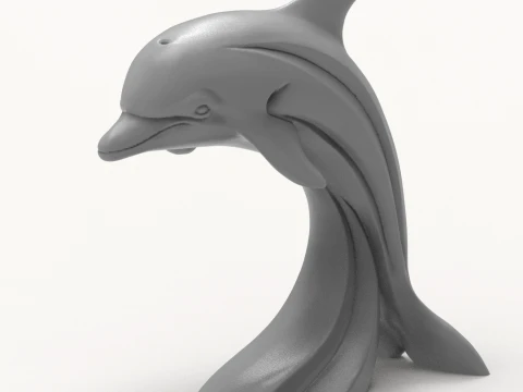 Dolphin 3D Print Model 3D Print Model