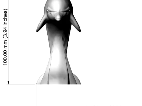 Dolphin 3D Print Model 3D Print Model