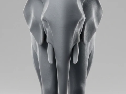 Elephant 3D Print Model 3D Print Model