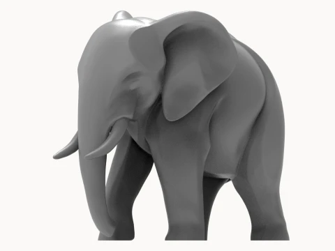 Elephant 3D Print Model 3D Print Model