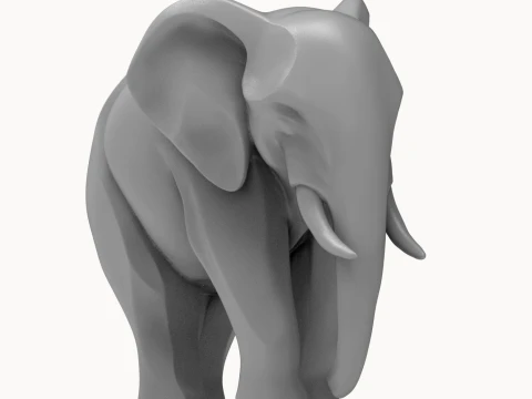 Elephant 3D Print Model 3D Print Model