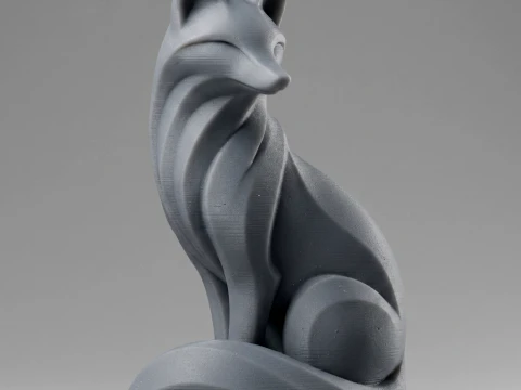 Fox 3D Print Model 3D Print Model