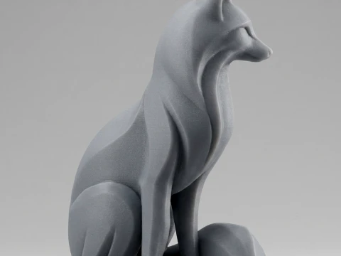 Fox 3D Print Model 3D Print Model
