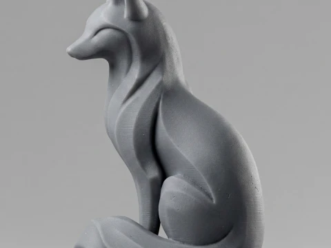 Fox 3D Print Model 3D Print Model