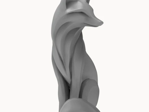Fox 3D Print Model 3D Print Model