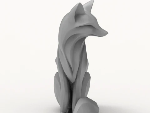 Fox 3D Print Model 3D Print Model