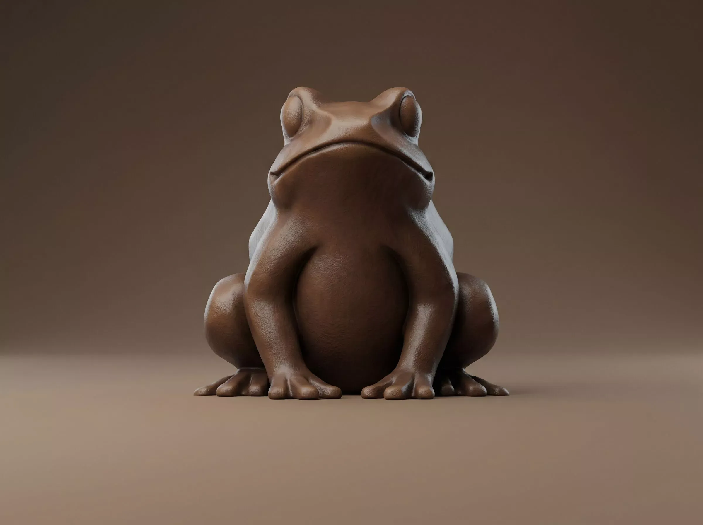 Frog 3D Print Model 3D Print Model .c4d .max .obj .3ds .fbx .stl .blend