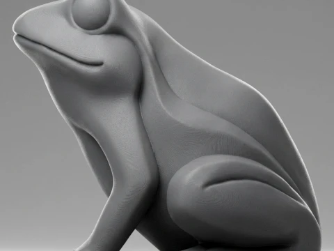 Frog 3D Print Model 3D Print Model