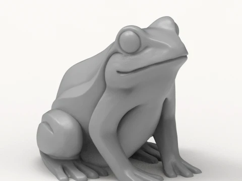 Frog 3D Print Model 3D Print Model