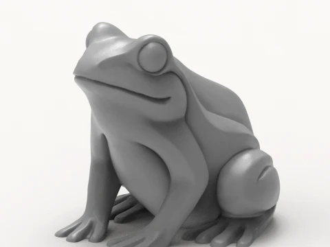 Frog 3D Print Model 3D Print Model