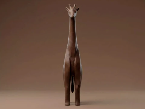 Giraffe 3D Print Model 3D Print Model