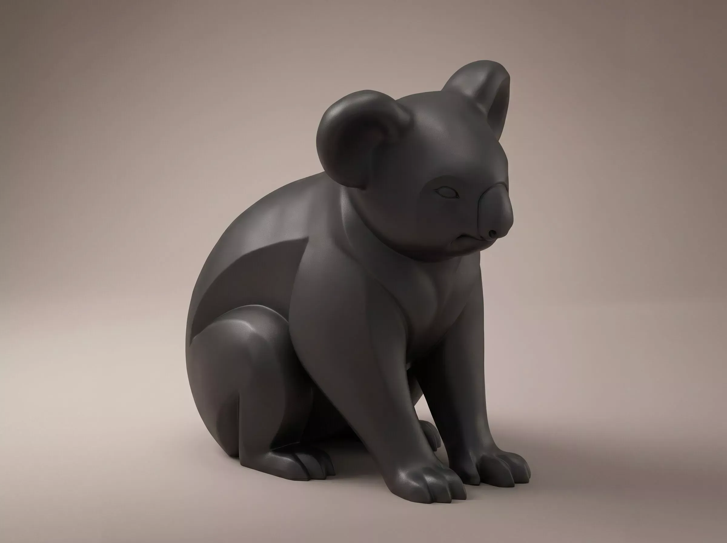 Koala 3D Print Model 3D Print Model .c4d .max .obj .3ds .fbx .stl .blend 
