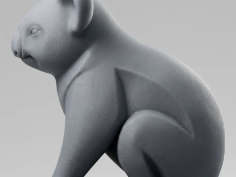 Koala 3D Print Model 3D Print Model