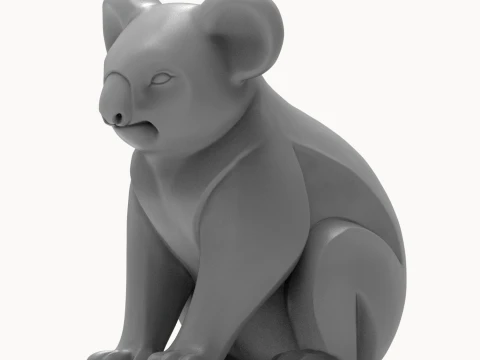 Koala 3D Print Model 3D Print Model